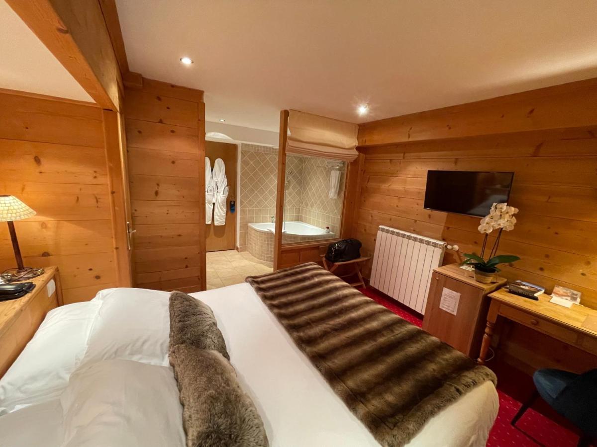 Hotel Le Chalet D'Auron Restaurant Et Spa Exterior foto